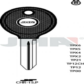 LLAVE PARA TRANSPONDER TP00CHR-19P